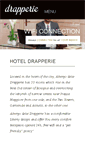 Mobile Screenshot of albergodrapperie.com